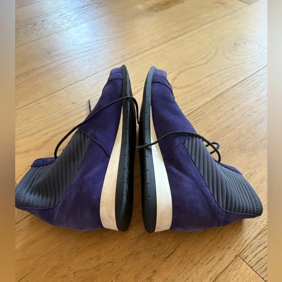 Purple Arche Lace-Up Platform Sneakers / 41 - Picture 3 of 4